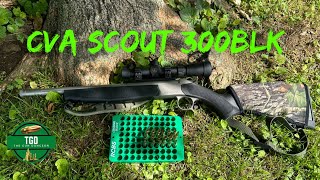 CVA Scout V2 300 Blackout Load Development 125gr SST and Lilgun [upl. by Akemihs]