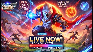 🔥 Mobile Legends LIVE – Epic Rank Push to Mythic  Best Gameplay Tips amp Tricks 🔥 [upl. by Ierna342]