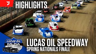 MLRA Spring Nationals Finale at Lucas Oil Speedway 41324  Highlights [upl. by Werd]