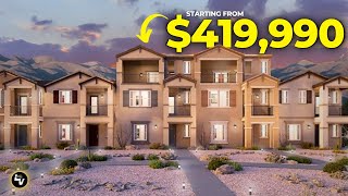 Henderson NV AFFORDABLE LUXURY Townhome For Sale  Las Vegas Real Estate [upl. by Oht]