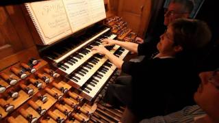 Sarah Soularue in concert at the great CavailléColl organ at St Ouen [upl. by Oakes456]