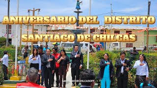 ANIVERSARIO 66 DEL DISTRITO SANTIAGO DE CHILCAS  OCROS ANCASH 2024 [upl. by Rici]