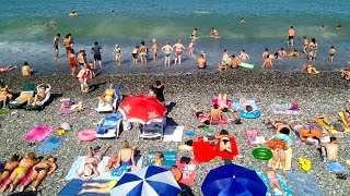 Kobuleti beach Georgia [upl. by Tserof]