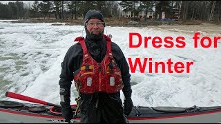 Dress for winter kayaking [upl. by Amabel848]