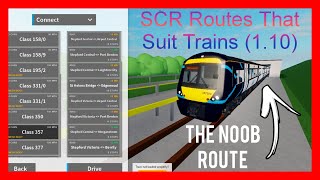 SCR Routes That Suit Trains V110 [upl. by Ahseiuqal]