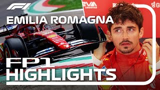 FP1 Highlights  2024 Emilia Romagna Grand Prix [upl. by Halehs807]