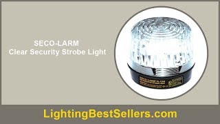 seco larm clear security strobe light [upl. by Leasia887]