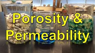 Porosity and Permeability [upl. by Bekelja]