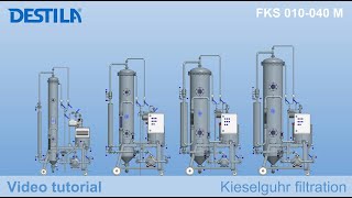 Kieselguhr filtration FKS 010  040 M  EN [upl. by Lener]