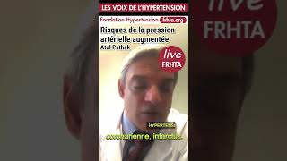 Risques de la pression artérielle augmentée hypertension cardiologie live [upl. by Stoat]