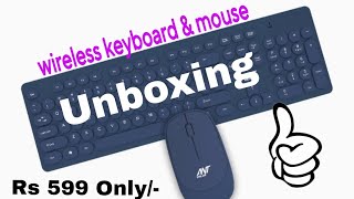 Ant Value FKBRIO5 Multimedia Wireless Keyboard amp Mouse Combo 🔥🔥🔥 [upl. by Creamer183]