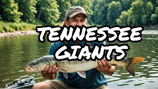 Fishing For GIANT Catfish In Tennessee [upl. by Arotal678]