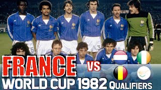 France World Cup 1982 All Qualification Matches Highlights  Road to Spain [upl. by Jehiel92]