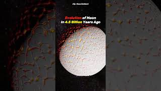 Moon in 45 billion years ago  Formation of moon 😱😱space shorts [upl. by Anael]