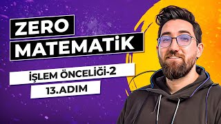 Zero Matematik Kampı  13Adım  İşlem Önceliği2  Başlangıç Serisi  merthoca [upl. by Fitz]