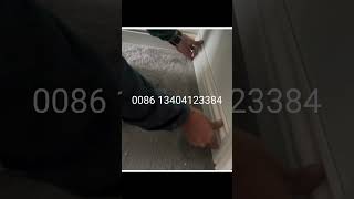 installation of ps skirting boardhome decorinteriordesign flooringhome improvement home DIY [upl. by Enilhtak]