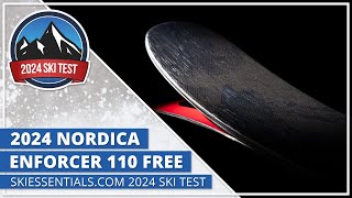 2024 Nordica Enforcer 110 Free  SkiEssentialscom Ski Test [upl. by Merle]