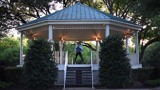 Maddie Massingill Dancing in Dallas singing in the rain [upl. by Anirhtak]