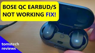 How To Fix Bose QuietComfort Earbud Not Working [upl. by Nunnery]