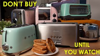 TOP 6 TOASTERS OF ALL TIME Reviewing  Dualit Smeg Breville Dash CuisineArt amp Sunbeam Vintage [upl. by Dragde]