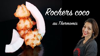 ROCHERS COCO ou CONGOLAIS recette au Thermomix [upl. by Otirecul]