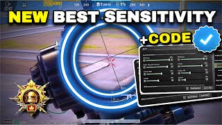 Pubg mobile sensitivity settings🔥new zero recoil sensitivity  code ☑️ [upl. by Assiral]