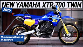 2025 NEW YAMAHA XTR 700 TWIN ANNOUNCED  Use Engines Remarkable  The rich heritage of endurance [upl. by Arramas719]