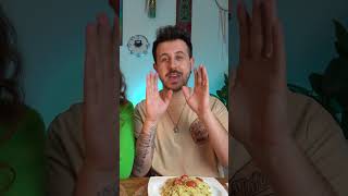 PESTO SOSLU EFSANE SPAGETTİ 🤩 food pasta couple recipe [upl. by Chang]