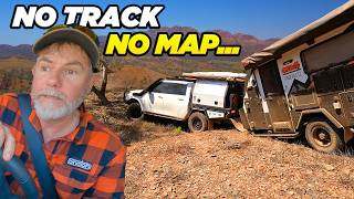 FORGING A TRACK to INCREDIBLE ABANDONED Camp in Flinders Ranges [upl. by Adas]