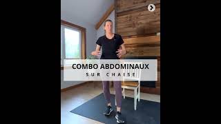 Combo abdominaux sur chaise [upl. by Yattirb886]