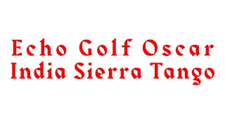 Bloodhound Kent  Echo Golf Oscar India Sierra Tango [upl. by Shaeffer]