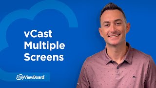 myViewBoard vCast Multiple Screens [upl. by Mansur]