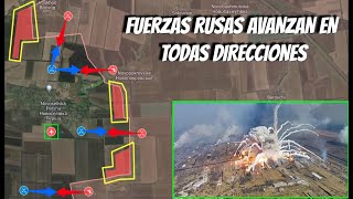 ¡¡RUSOS AVANZAN EN TODAS DIRECCIONES CAPTURANDO AMPLIOS TERRITORIOS DE LAS FUERZAS UCRANIANAS [upl. by Sugihara272]