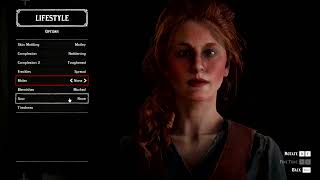 Red Dead Online Character Creation [upl. by Lasko950]