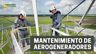 MANTENIMIENTO DE AEROGENERADORES [upl. by Anselmi380]