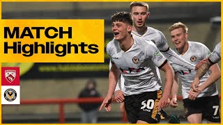 Match Highlights  Morecambe v Newport County [upl. by Andrus]