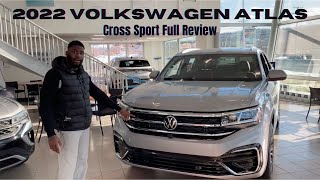 2022 Volkswagen Atlas Cross Sport Full Review  Exterior  Interior  R Line  SUV [upl. by Naujik]