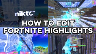 How to Edit a Fortnite Montage in DaVinci Resolve 17  FULL TUTORIAL Free Presets [upl. by Hannahs760]