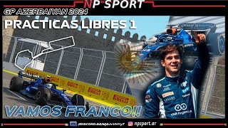 🔴 EN VIVO • PRACTICAS LIBRES 1 • GP AZERBAIJAN 🇦🇿 • SUMATE [upl. by Kayle760]