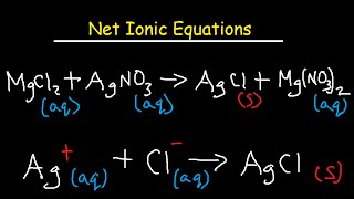 Net Ionic Equation Worksheet and Answers [upl. by Trager]