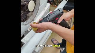 HOLE SAW BIG drill bit hole maker aircond handdrill wiring [upl. by Mae]