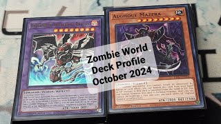 Zombie World Deck Profile October 2024 [upl. by Gerhan]