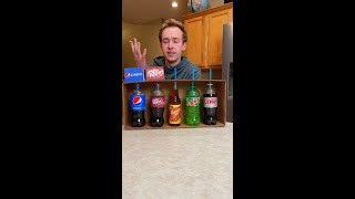 Funny Soda Taste Test  with a twist 😂 [upl. by Noryd]