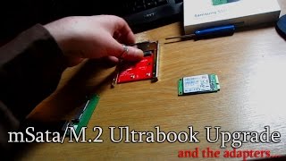 mSataM2 Ultrabook Adapter Drive Swap with Acronis Free [upl. by Adnarahs]