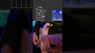 Fantasy  Meiko Nakahara  Guitar Cover With Chords  shorts [upl. by Notnert]