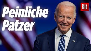 Joe Biden Das sind seine peinlichsten Momente [upl. by Dasi]