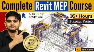 Complete REVIT MEP Tutorial for Beginners Hospital Project [upl. by Ondrea]