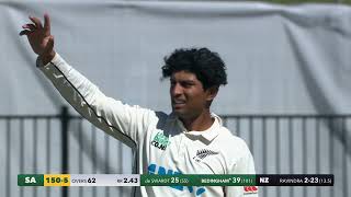 Tight opening day in Hamilton  DAY 1 HIGHLIGHTS  BLACKCAPS v South Africa  Seddon Park [upl. by Rhiana749]