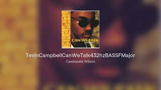 TevinCampbellCanWeTalk432hzBASSFMajor [upl. by Nappy]