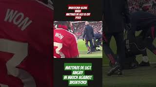 Matthijs de Ligt ANGRY 😡😡 manchesterunited matthijsdeligt footballshorts football viralvideo [upl. by Haines237]